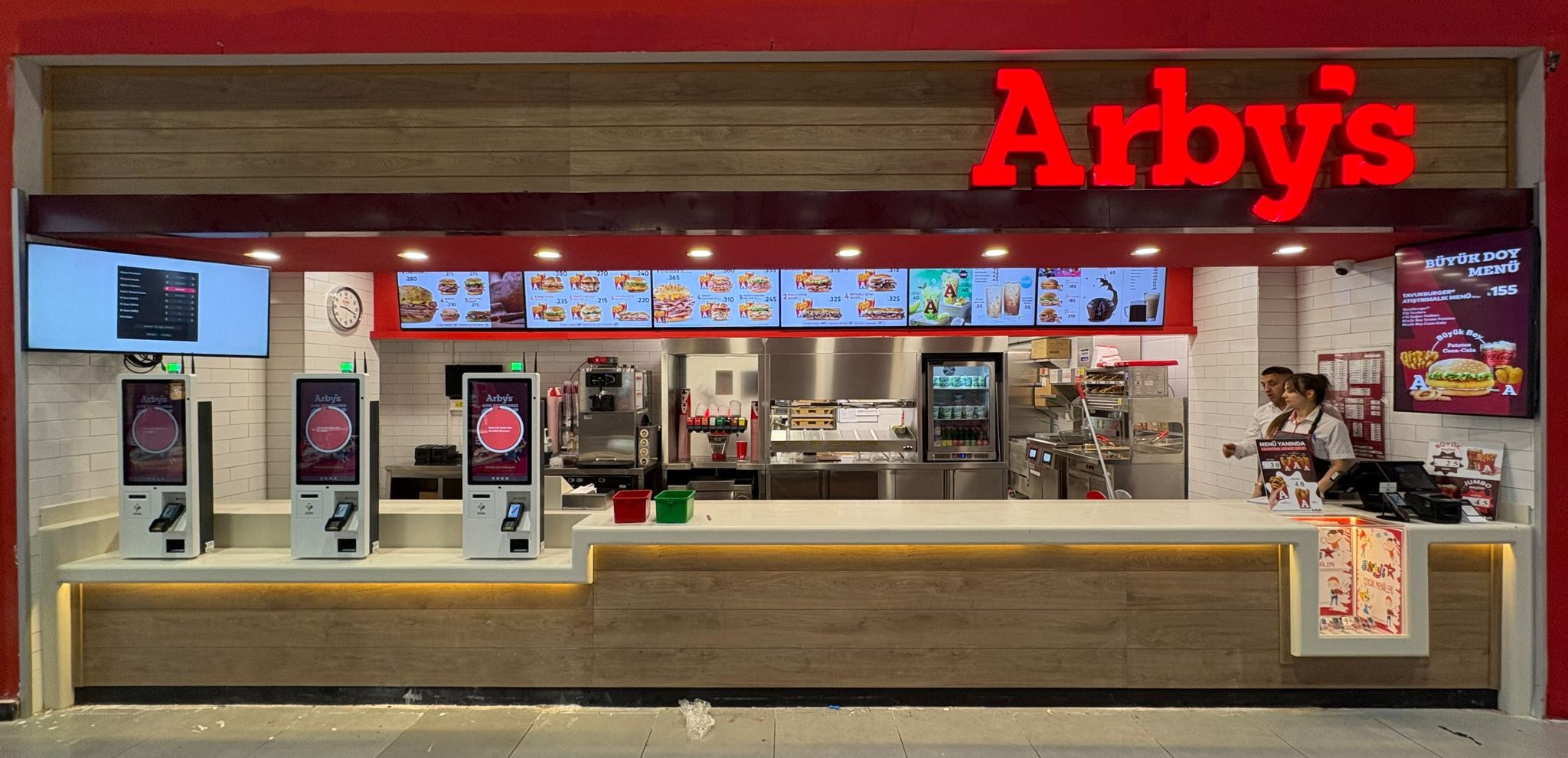 212 Avm Arbys restoran 